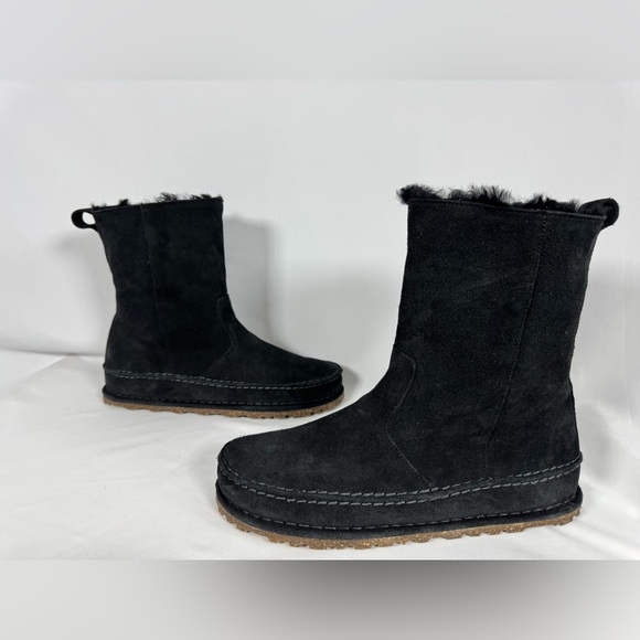 Birkenstock Lahti Boots Black Size 39 Women’s 8/8.5 - Picture 3 of 11